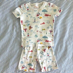 Petidoix boys nautical beach PJ Set, Sz 5